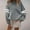 #0375-Gray, variant on Ailaofu Womens Varsity Striped Oversized Sweatshirt Crewneck Long Sleeve Casual Fashion Pullover Top Fall Outfits