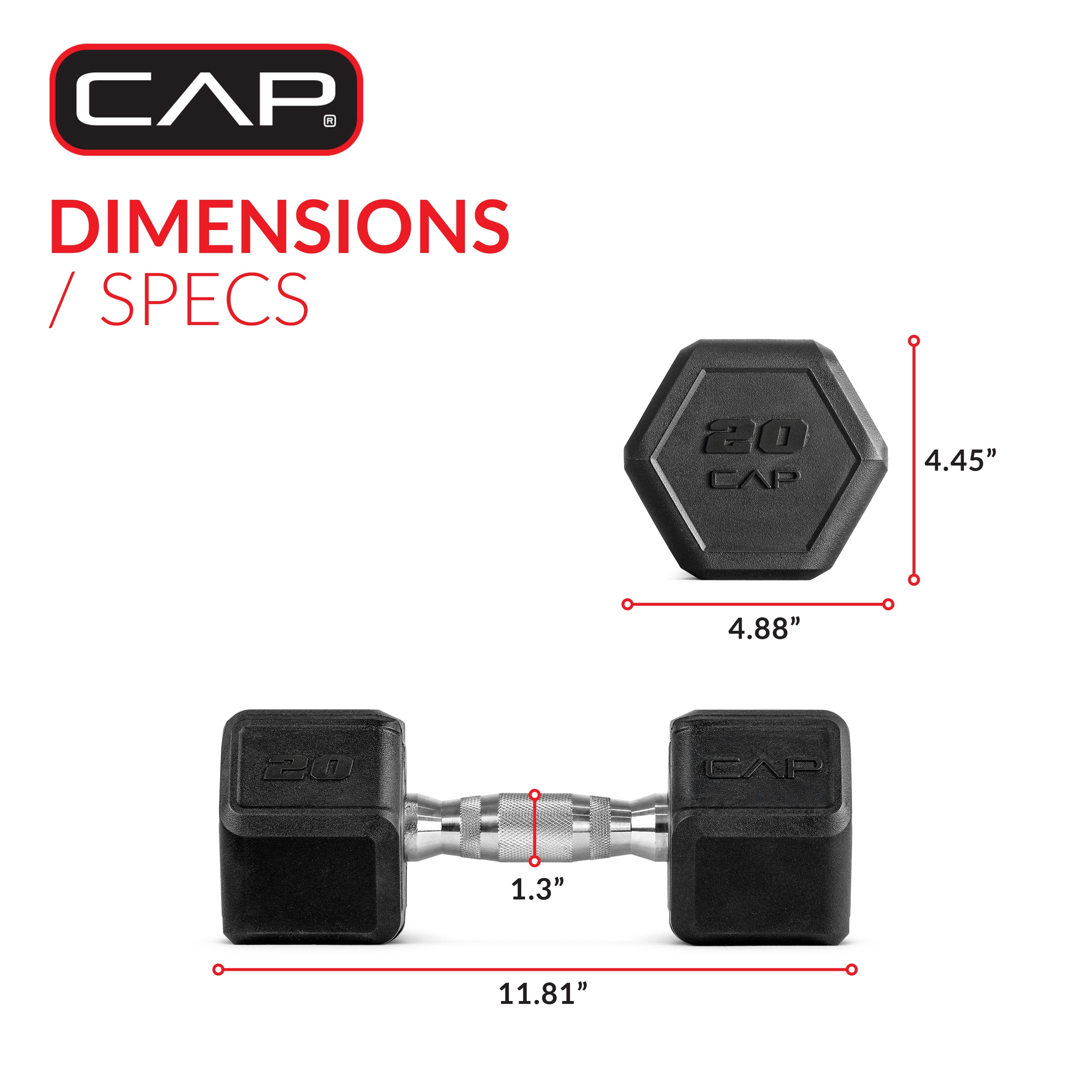 20lb rb hex pair