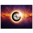thumbnail image 1 of DesignArt Grande Horloge Murale Vue Éclipse Complète, 1 of 2