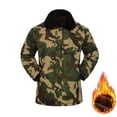 thumbnail image 1 of Chaquetas de invierno gruesas Wancir para hombre con capucha, forro polar, chaquetas militares de algodón, chaquetas de trabajo con bolsillos cargo, ropa exterior, 1 of 8