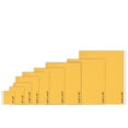 thumbnail image 4 of PackageZoom #000 4x8 Padded Envelopes Kraft Bubble Mailer Shipping Envelopes 500 Pack, 4 of 4