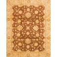 thumbnail image 1 of Ahgly Company Indoor Rectangle Abstract Beer Orange Area Rugs, 2' x 4', 1 of 6