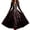 /c4Red27, variant on Huowey Women Halloween Witch Gothic Skeleton Dresses Flowy Elegant Cosplay Party Gown Long Sleeve V-Neck Soft Photo Dress,,S