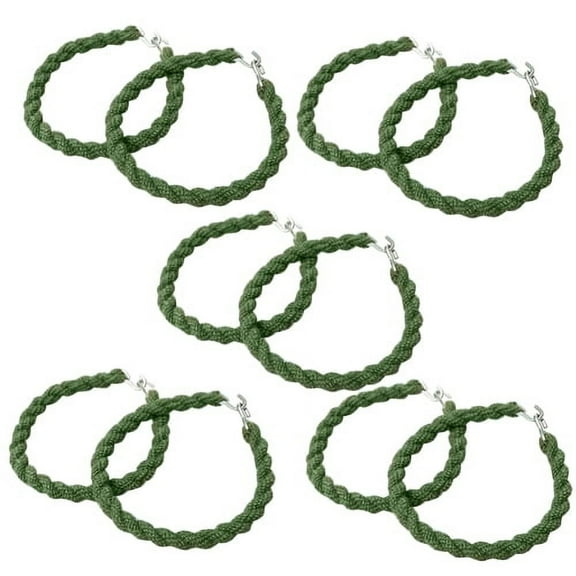 Cheers.US 5 Pairs Military Army Trouser Twists Leg Ties Twisters Bungee Elastic Cadet, Boot Bands/Blousing Straps Elastic Garters