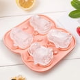 thumbnail image 2 of CSChome Ice Cube Mold Penguin Shape Silicone Ice Tray Reusable Whiskey Ice Cubes Maker Kitchen Accessory, 2 of 7