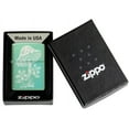 thumbnail image 6 of Zippo Mushroom Design High Polish Green Pocket Lighter, 6 of 7