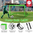 thumbnail image 3 of Juego de porterías de fútbol para niños FITPARNER, 122 x 91 cm, 2 unidades, 3 of 7