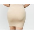 thumbnail image 2 of K-Cliffs Plus Size Women's Traditional Body-Con Tank Top Mini Dress, One Size, Ivory, 2 of 8