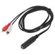 thumbnail image 3 of 6.35mm female to dual RCA cable, 4.9 feet., 3 of 5