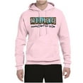 thumbnail image 2 of Wild Bobby Godfidence- Knowing I Can't But He Can Blue and Brown Cheetah Print Inspirational/Christian Unisex Hoodie Sweatshirt, Light Pink, 3X-Large, 2 of 6