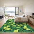 thumbnail image 3 of ODIKA 3'x5' Machine Washable Non-Slip Area Rug, Contemporary Green High Traffic Rug, Green, 1050532, 3 of 7