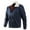 Dark Blue, variant on Penkiiy Men's Autumn And Winter Casual Plus Cashmere Lamb Collar Cotton Jacket Tooling Cotton Jacket Formal Suit Vest Nylon Black on Clearance