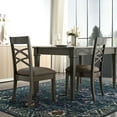 thumbnail image 3 of Leick Home Laraline 3'9" x 5'9" Vintage Turkish Medallion Rectangle Area Rug, Turquoise, 3 of 19