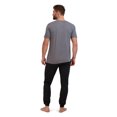 thumbnail image 2 of Hanes Men’s Ultrasoft T-Shirt and Jogger French Terry Pajama Set, 2-Piece, Sizes S-5XL, 2 of 5