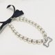 thumbnail image 1 of Zhuge Collar de decoración para mascotas, accesorio para gatos y perros, rango ajustable, collar para cachorros, gatos, accesorios de aseo para mascotas, L, blanco, 1 of 3