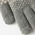 thumbnail image 5 of Weikingp Clearance! Warm Gloves, Women Winter Screen Gloves Warm Knit Gloves Elastic Cuff Winter Men Texting Gloves, Knitted Gloves, Heating Gloves Yellow, 5 of 7