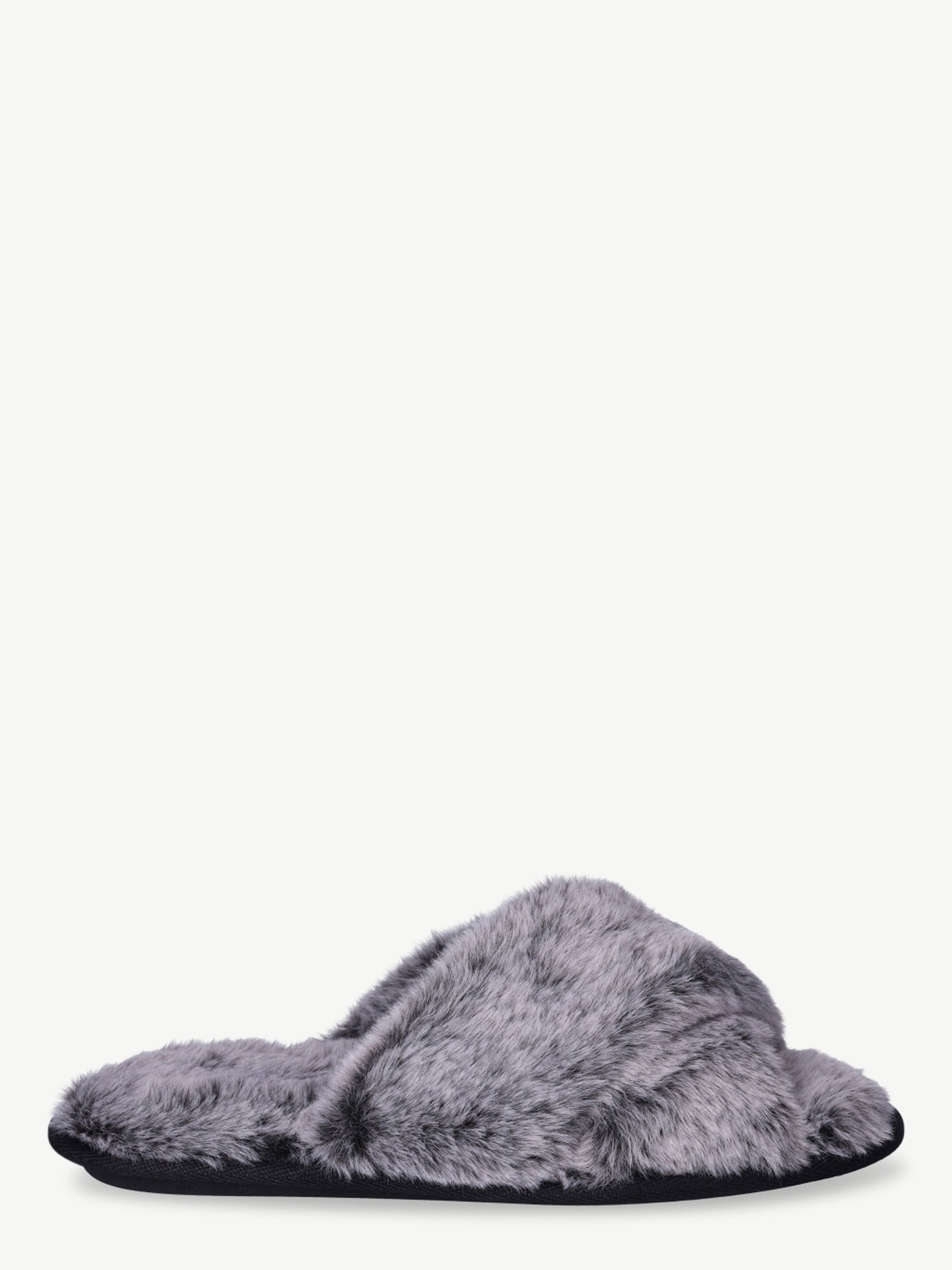 Joyspun Women's Faux Fur X-Band Slippers