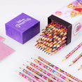 thumbnail image 2 of Set de 72 lápices de colores Disney Purple Princess para colorear, 2 of 6