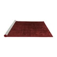 thumbnail image 2 of Ahgly Company Machine Washable Indoor Square Abstract Red Modern Area Rugs, 5' Square, 2 of 4