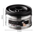thumbnail image 6 of Pebbuoy Stainless Steel Vacuum Storage Tank for Tea Leaves Moisture Proof & Dust-Proof Coffee Bean Container 750/1100ml Capacity Sealed Food Jar for Grain Nut Snack Candy Kitchen Organizer, 6 of 7