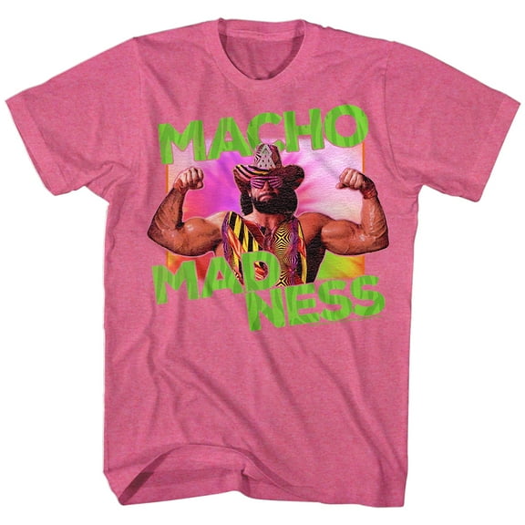 Macho Man Icons Madness Adult Short Sleeve T Shirt