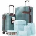 thumbnail image 1 of Hardshell Luggage Set with TSA Lock, 360° Spinner Wheels, Lightweight Durable Travel Suitcases for Women/Men Carry-On & Check-In, 1 of 4