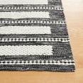 thumbnail image 3 of SAFAVIEH Kilim Alondra Striped Area Rug, Black/Ivory, 3' x 5', 3 of 8