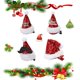 thumbnail image 1 of Herramienta para hornear galletas de fondant tridimensional con temática navideña con juego de sellos de émbolo, pan de jengibre para niño/niña, muñeco de nieve, Papá Noel, árbol de Navidad, reno,, 1 of 7