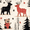 Retro Christmas Forest, variant on FORMRS 1-Subject Spiral Notebook 8" x 5" College Ruled 60 Refillable Sheet A5 Hard Cover, Green Drawing