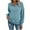 3-blue sweatshirt for women, variant on UPPADA Half Zip Pullover Tops Women Solid V Neck Sweatshirts Y2k Clothes Fall Spring Lightweight Blouses with Kangaroo Pocket Black,L