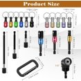 thumbnail image 2 of 18PCS Bit Holder Cool Gadgets, 11P Drill Bit Holder Keychain/ 3P Impact Drill Sockets Adapter/ 3P 1/4’’ Quick Hex Shank/ 105°Right Angle Driver with 1/4’’Hex Shank, 2 of 7