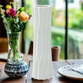 thumbnail image 6 of Kaia Ceramic Embossed Diamond Vases, 6 of 8
