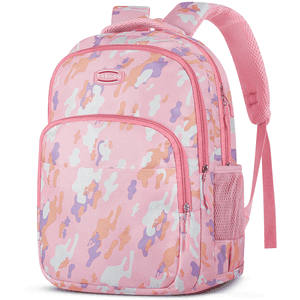 Cshidworld 17" Waterproof College Backpack, Pink
