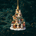 thumbnail image 5 of Colgante de libro con impresión plana de acrílico 2D, adorno para árbol de Navidad, ventana, hogar, regalo para amantes de los libros, 5 of 5