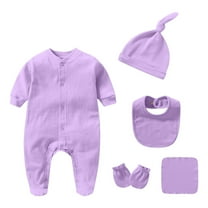 TAIAOJING Toddler Baby Bodysuit Soft Comfortable Unisex Romper For 0-12 Months Everyday Wear Fashion Fit Soft 1-3M