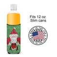 thumbnail image 4 of Christmas Santa Fleur de lis Ultra Hugger for slim cans, 4 of 6
