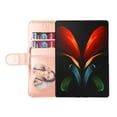 thumbnail image 2 of Case for FOXDOCK Samsung Galaxy Z Fold3 5G Glitter Zipper Wallet Case with Short Hand Strap, 2 of 4