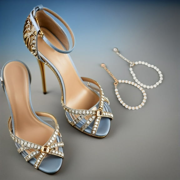 Milisten 2 Pairs Anti-Skid Shoe Strap Extenders for Women High Heels Comfortable Adjustable Fit