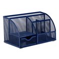thumbnail image 4 of EXERZ Wire Mesh Desk Organizer - Navy Blue, 4 of 4