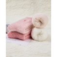 thumbnail image 2 of PUMIER Womens Fuzzy Fluffy Cozy Warm Super Soft Slipper Socks Microfiber 3-8 Pairs Home Socks For Christmas, 2 of 5