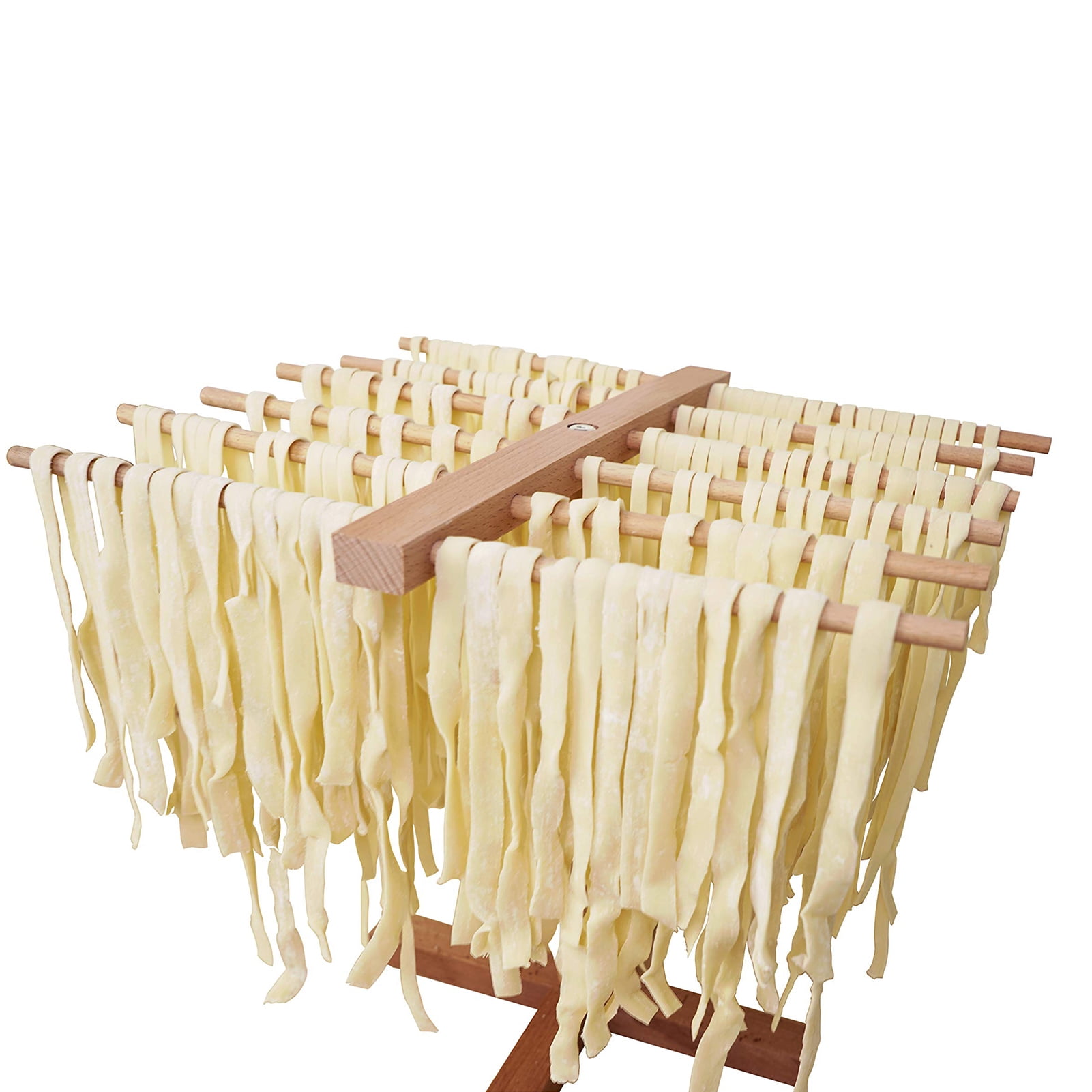 14801--HIC, Cousin Emily's Pasta Drying Rack, Wooden - Bear Claw Knife &  Shear