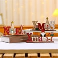 thumbnail image 4 of Falleo Clearance Christmas Table Wooden Table Top Decorations For Holiday Home Party Decorations, 4 of 8