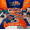 Orange Navy, variant on Feelyou Football Player Bedding Comforter Set, Rugby Helmet Twin Comforter Sets, Est Sleep Bedding Set, Ultra Soft Room Decorative, 2 Piece
