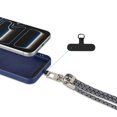 thumbnail image 3 of Takfox Phone Lanyard, Adjustable Crossbody Cell Phone Neck Strap and Universal Mobile Phone Wrist Lanyard, and Patch Tether Tab for Most Smartphones Travel Essentials,Black&White, 3 of 11