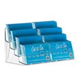 thumbnail image 2 of Source One 8 Pocket Desktop Clear Acrylic Business Card Holder (BC-8P), 2 of 4