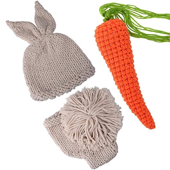 Atrezos Para Fotografía De Bebés Recién Nacidos Trajes De Fotos De Punto Para Niños Y Niñas seitruly AP007601-03