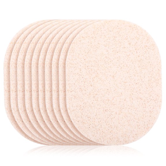 10pcs esponjas faciales portátiles Spongas exfoliantes multifunción Sprobers de cara doméstica