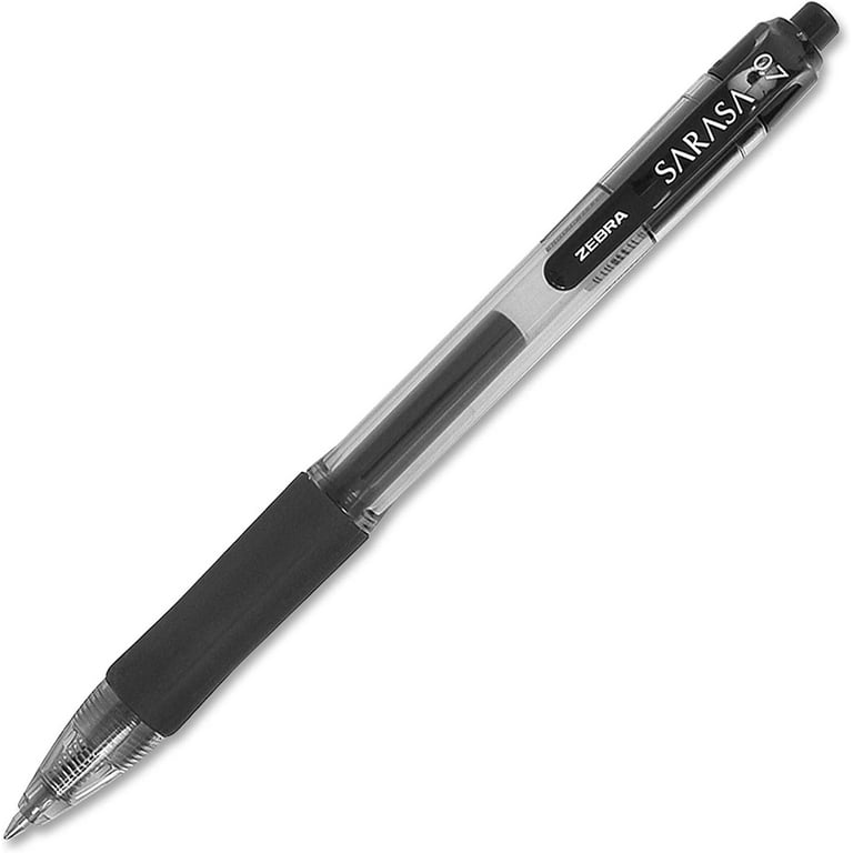 SarasA Zebra Sarasa Dry X20 Retractable Gel Pen, Medium Point, 0.7mm