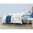thumbnail image 6 of Cannon Kasumi Floral White and Blue Polyester 2-Piece Twin XL Comforter Set, floral themed, for Men and Women, OEKO-TEX Certified Confidence, 6 of 7