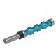 thumbnail image 1 of Broca Enrutadora De Corte Al Ras, Herramienta De Corte En Espiral De Doble Rodamiento Profesional Previene La Vibración Carburo Corte Rápido Antideslizante Fácil De Sujetar Para, 1 of 7